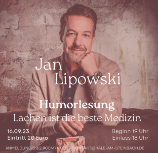 Humorlesung mit Jan Lipowski